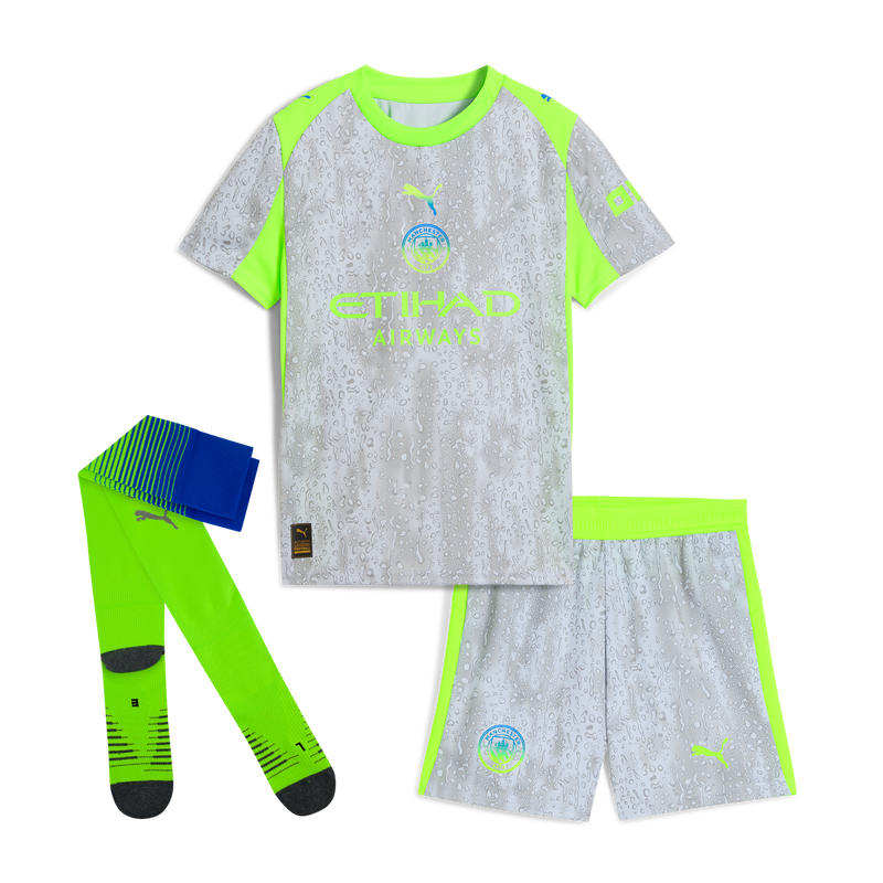 Kids' Manchester City Full Third Kit 25/26 - 